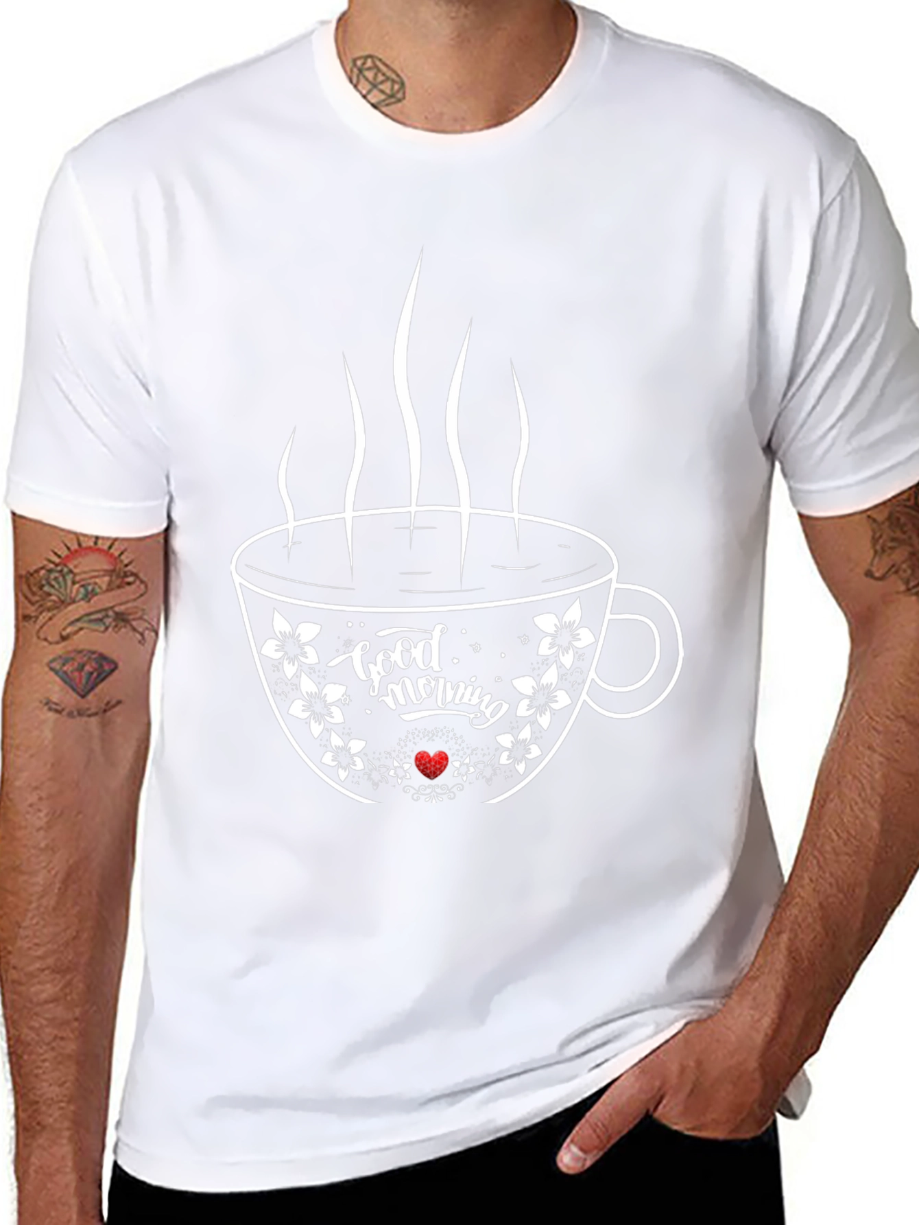 Good Morning Coffee Cup T-Shirt