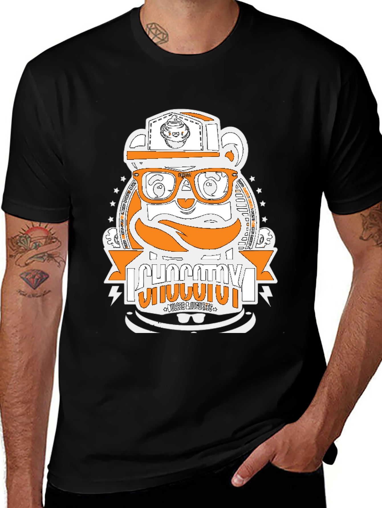 Cool Cartoon Bear T-Shirt