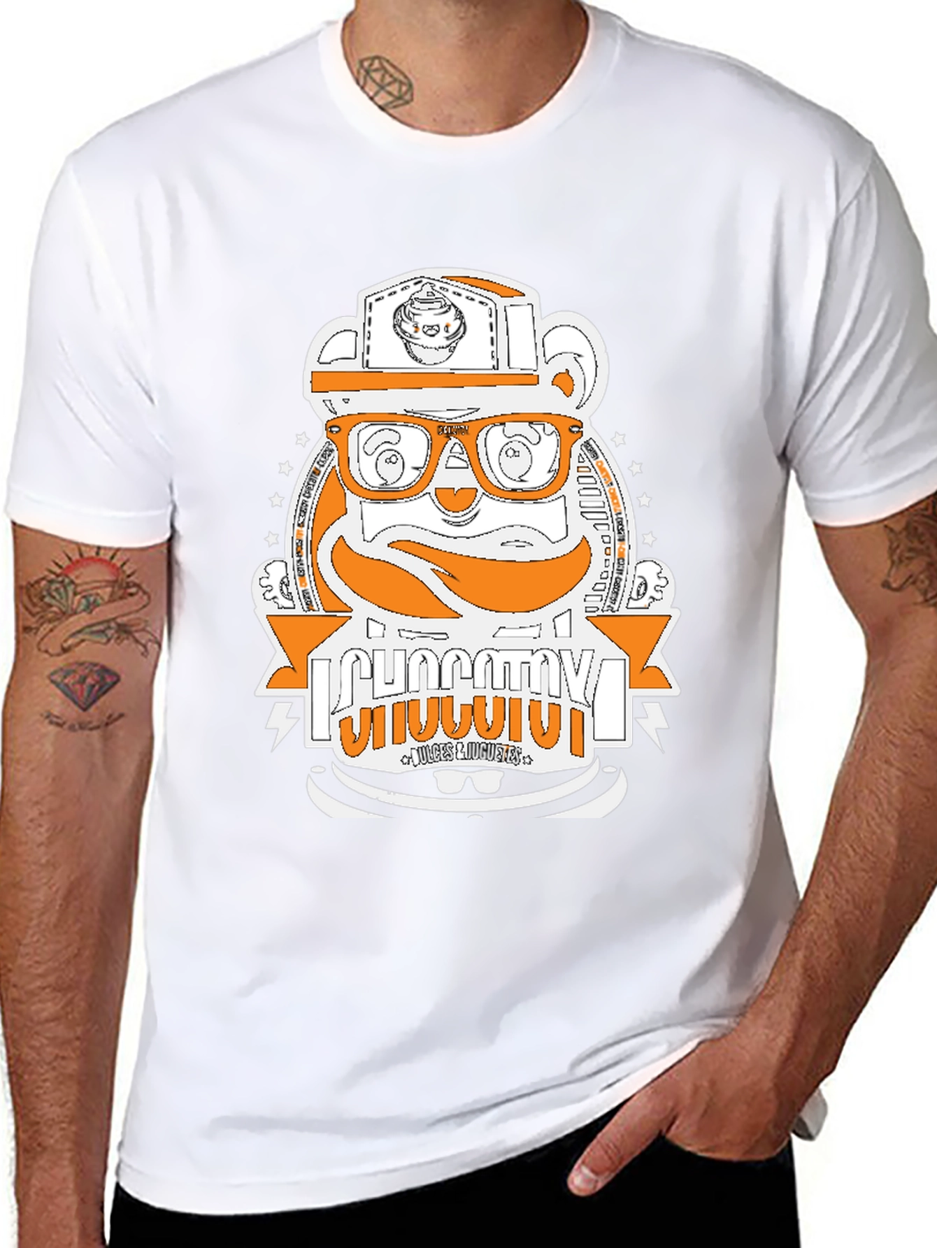 Cool Cartoon Bear T-Shirt