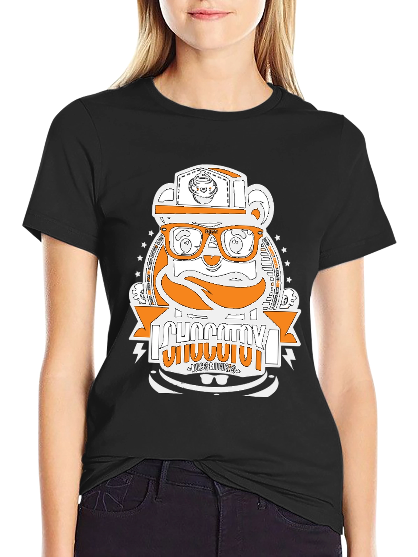 Cool Cartoon Bear T-Shirt