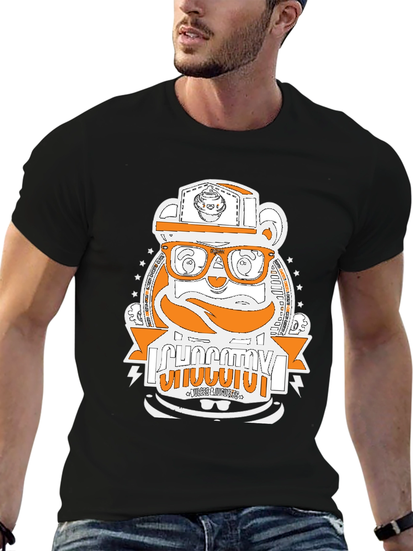 Cool Cartoon Bear T-Shirt