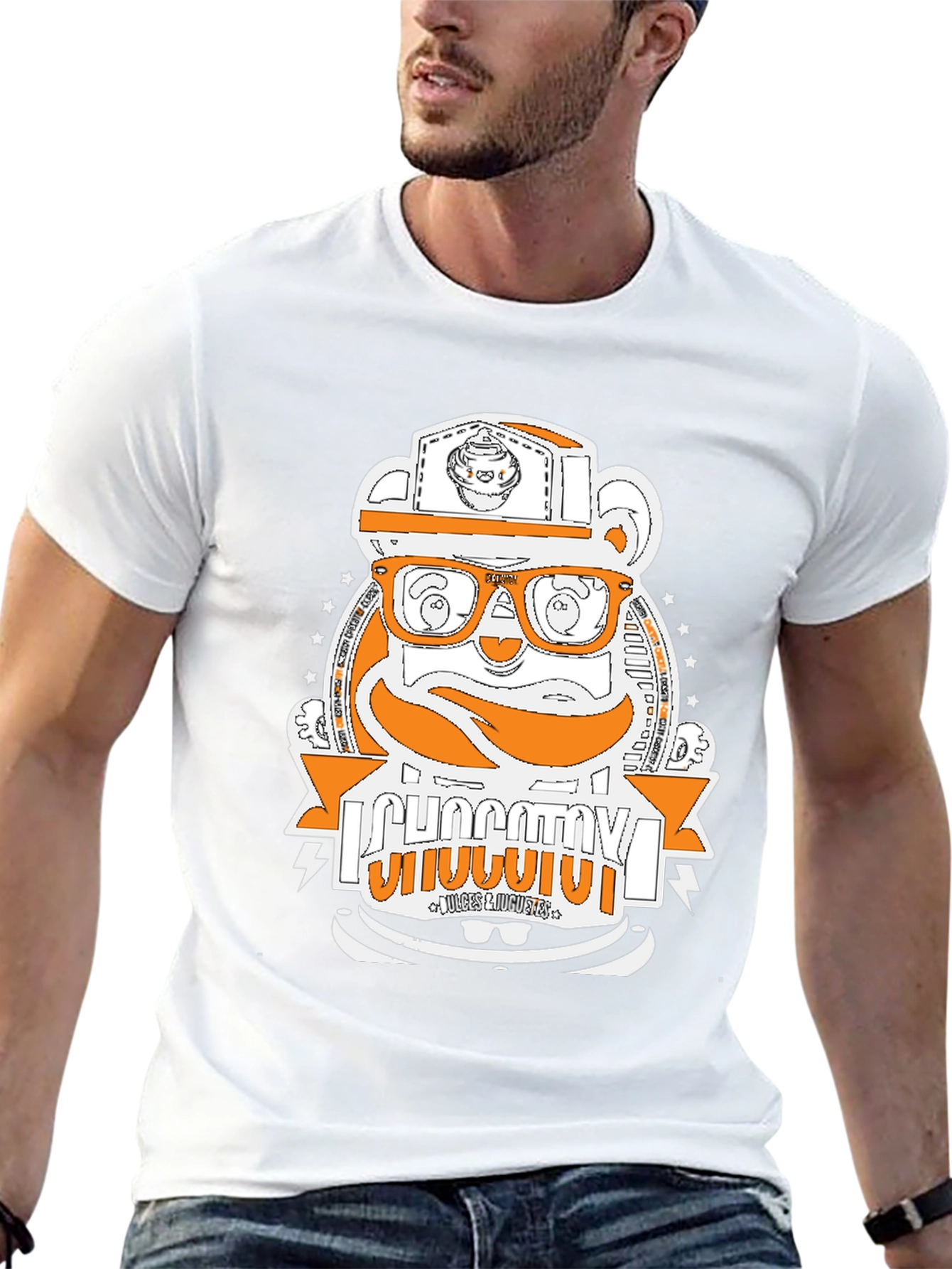 Cool Cartoon Bear T-Shirt