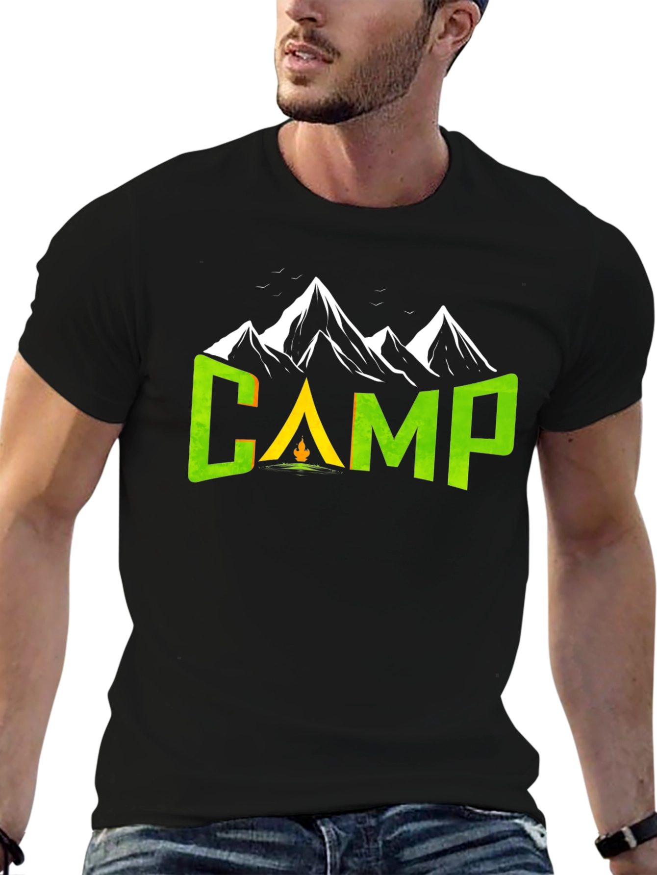 Camp Graphic T-Shirt - Adventure Ready!