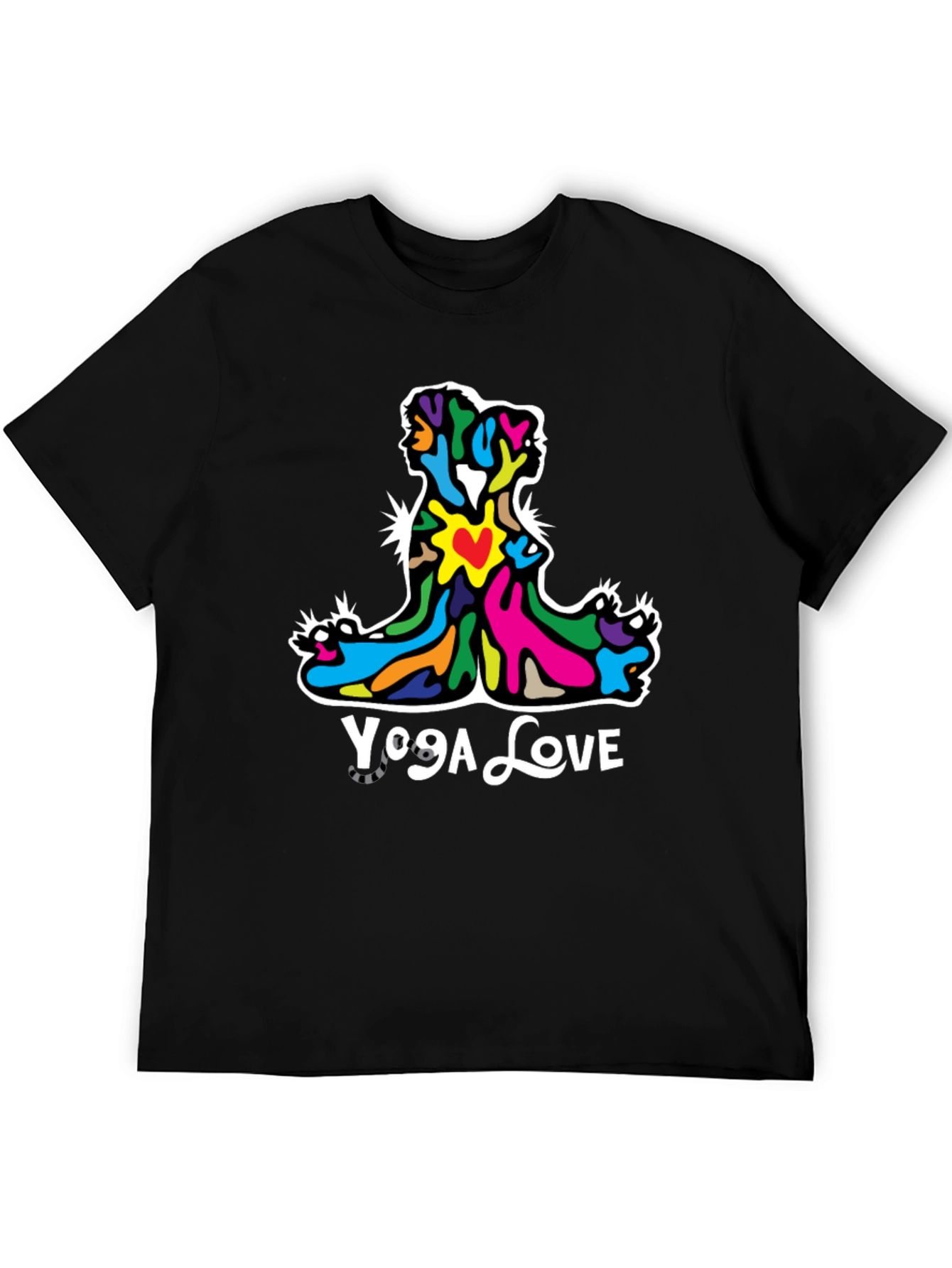 Yoga Love Graphic Tee - Unisex Comfort
