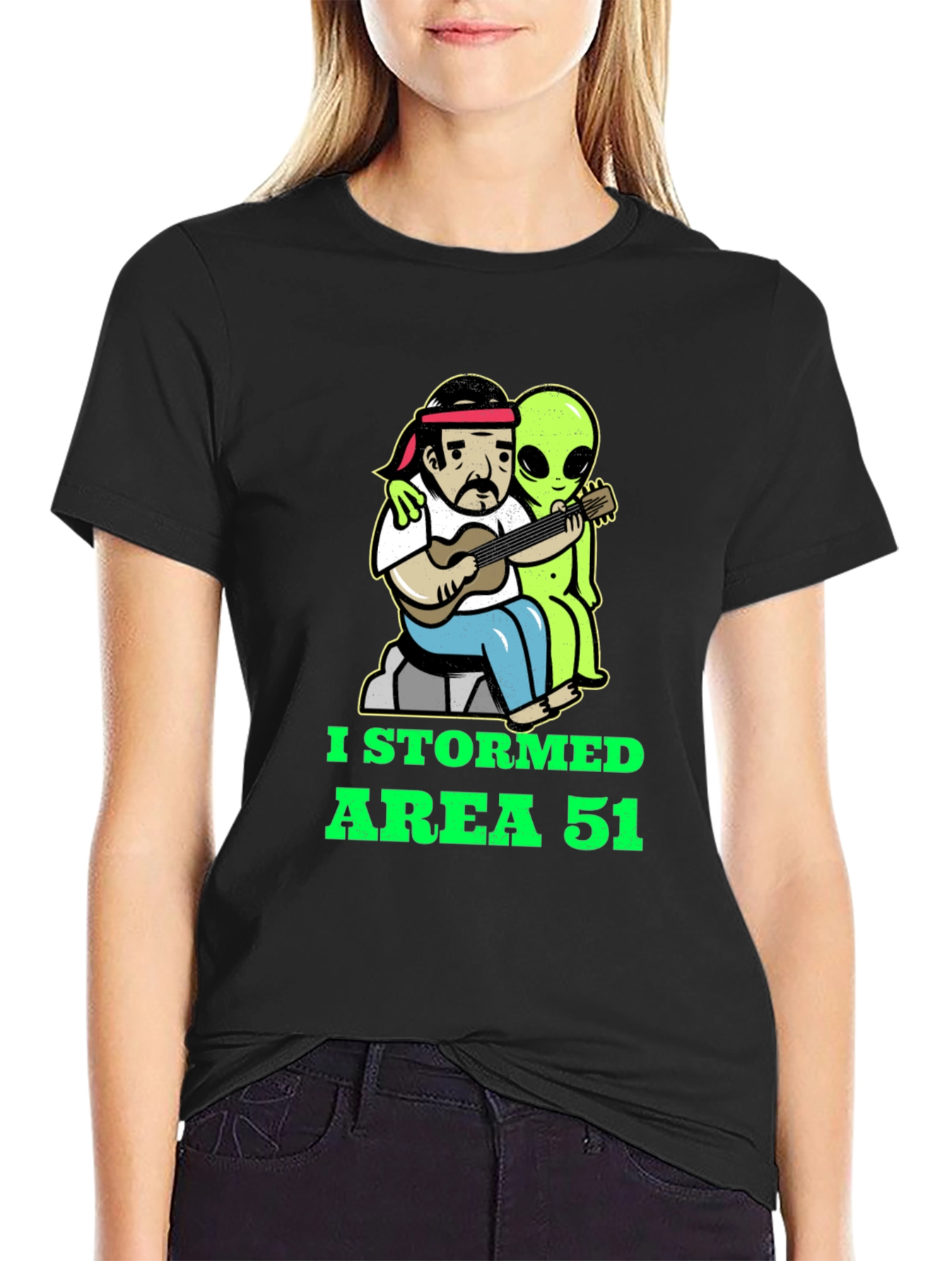 I Stormed Area 51 Alien T-Shirt