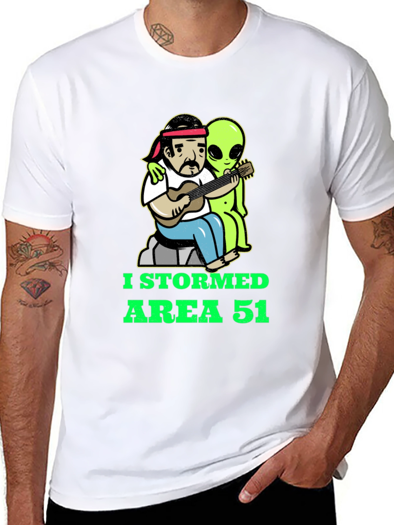 I Stormed Area 51 Alien T-Shirt