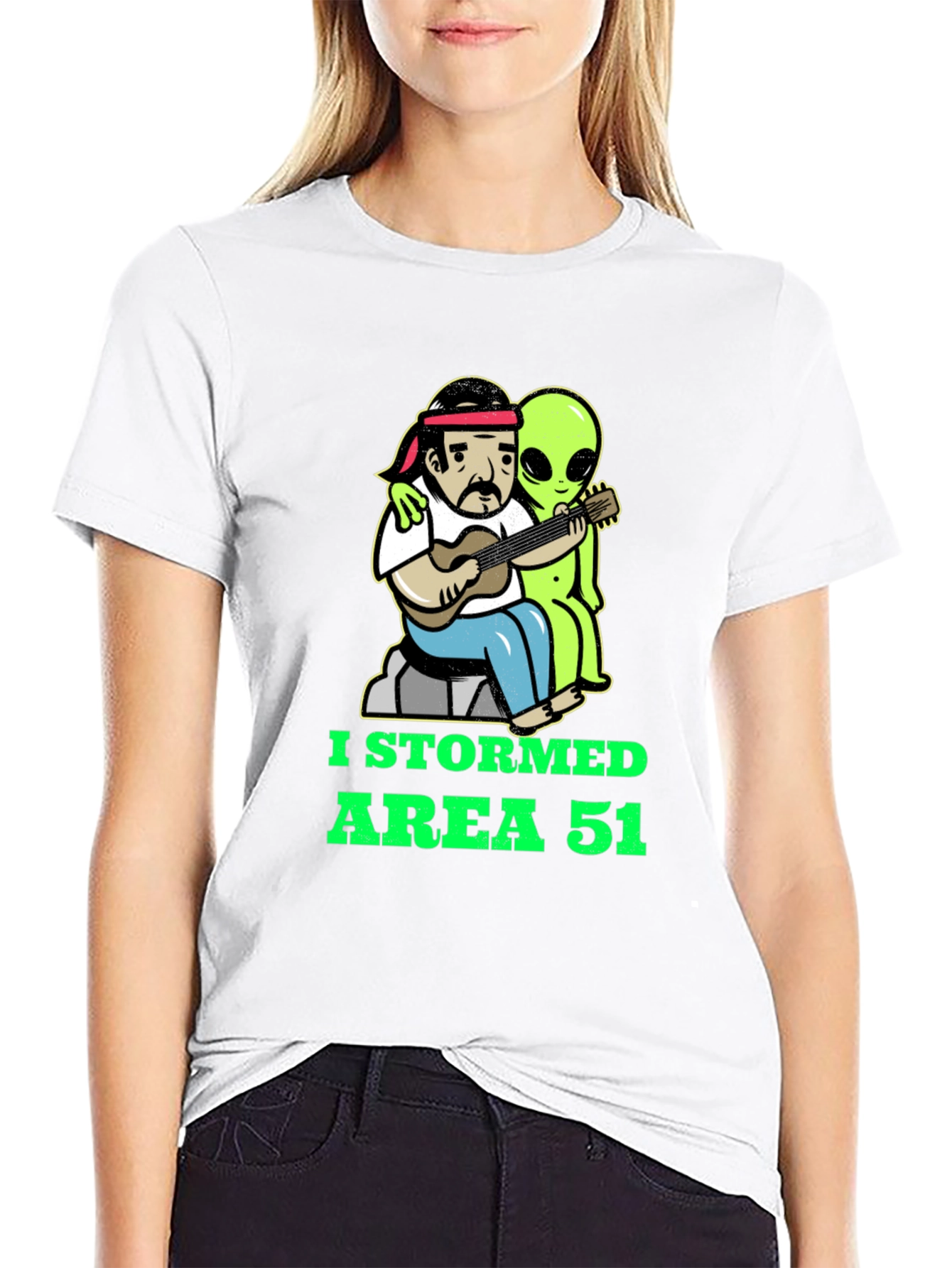 I Stormed Area 51 Alien T-Shirt