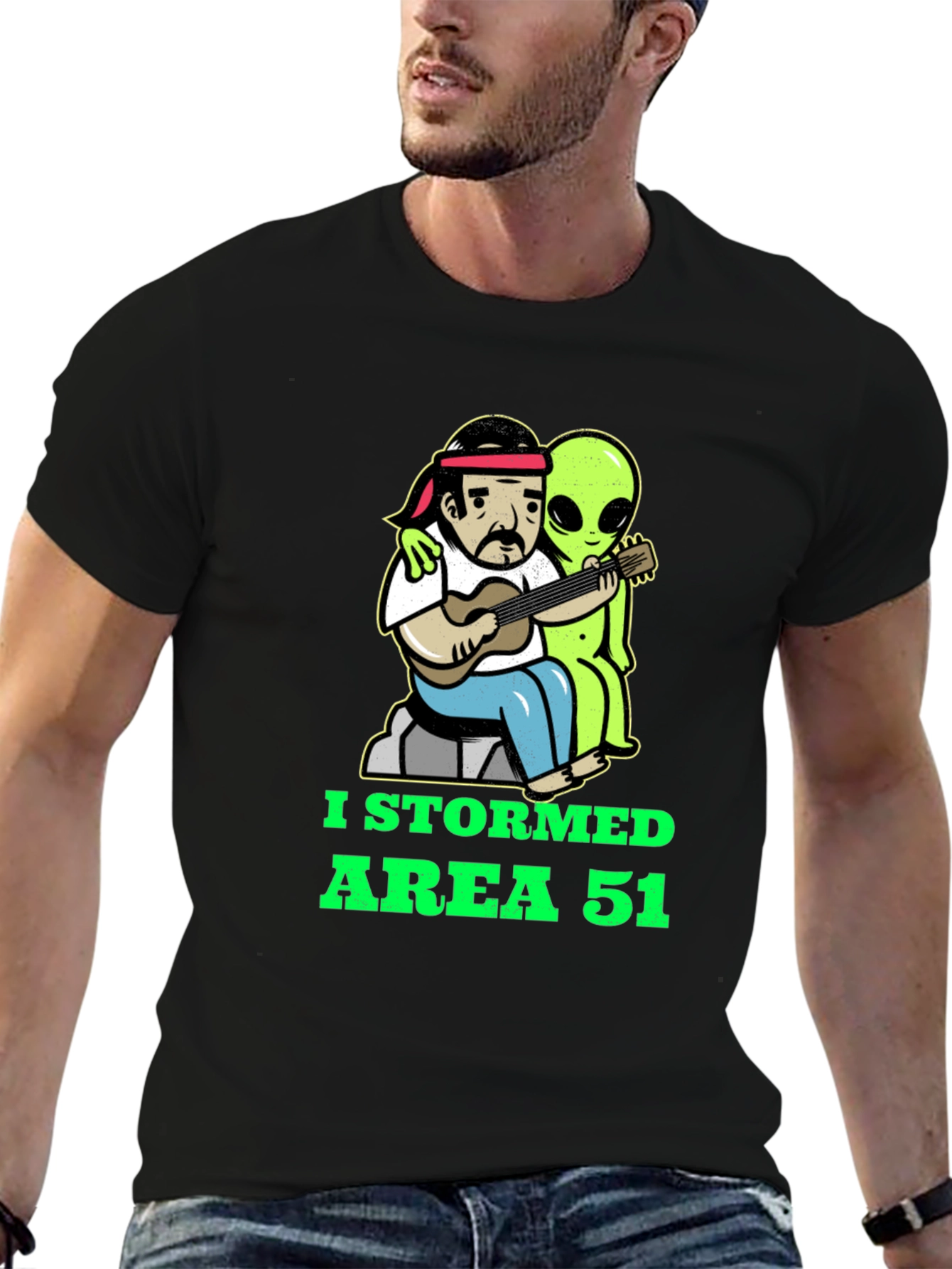 I Stormed Area 51 Alien T-Shirt