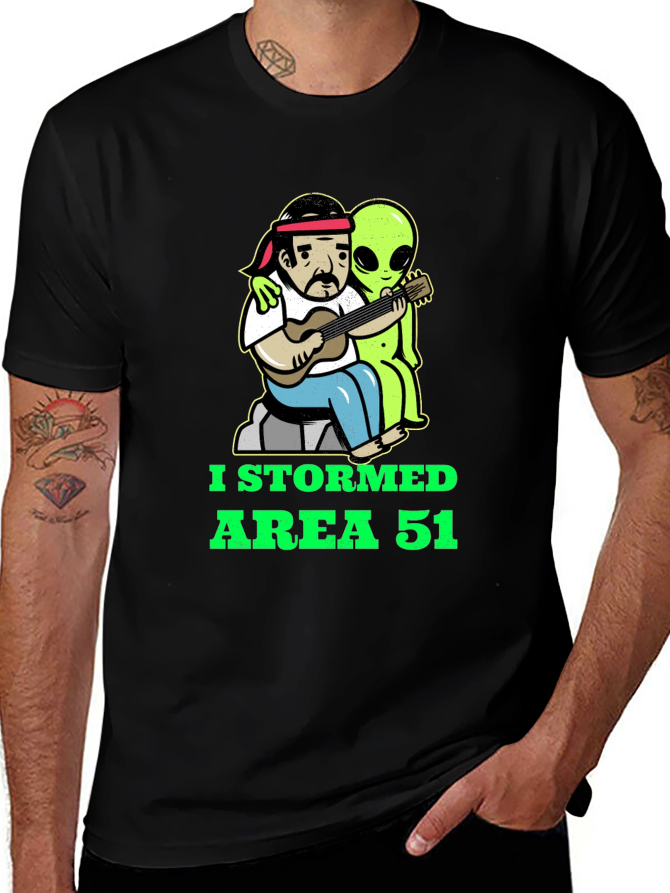 I Stormed Area 51 Alien T-Shirt