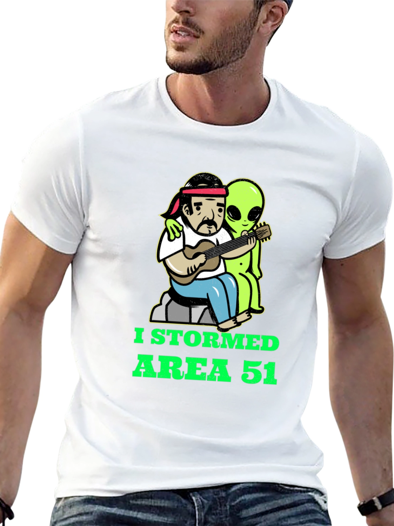 I Stormed Area 51 Alien T-Shirt