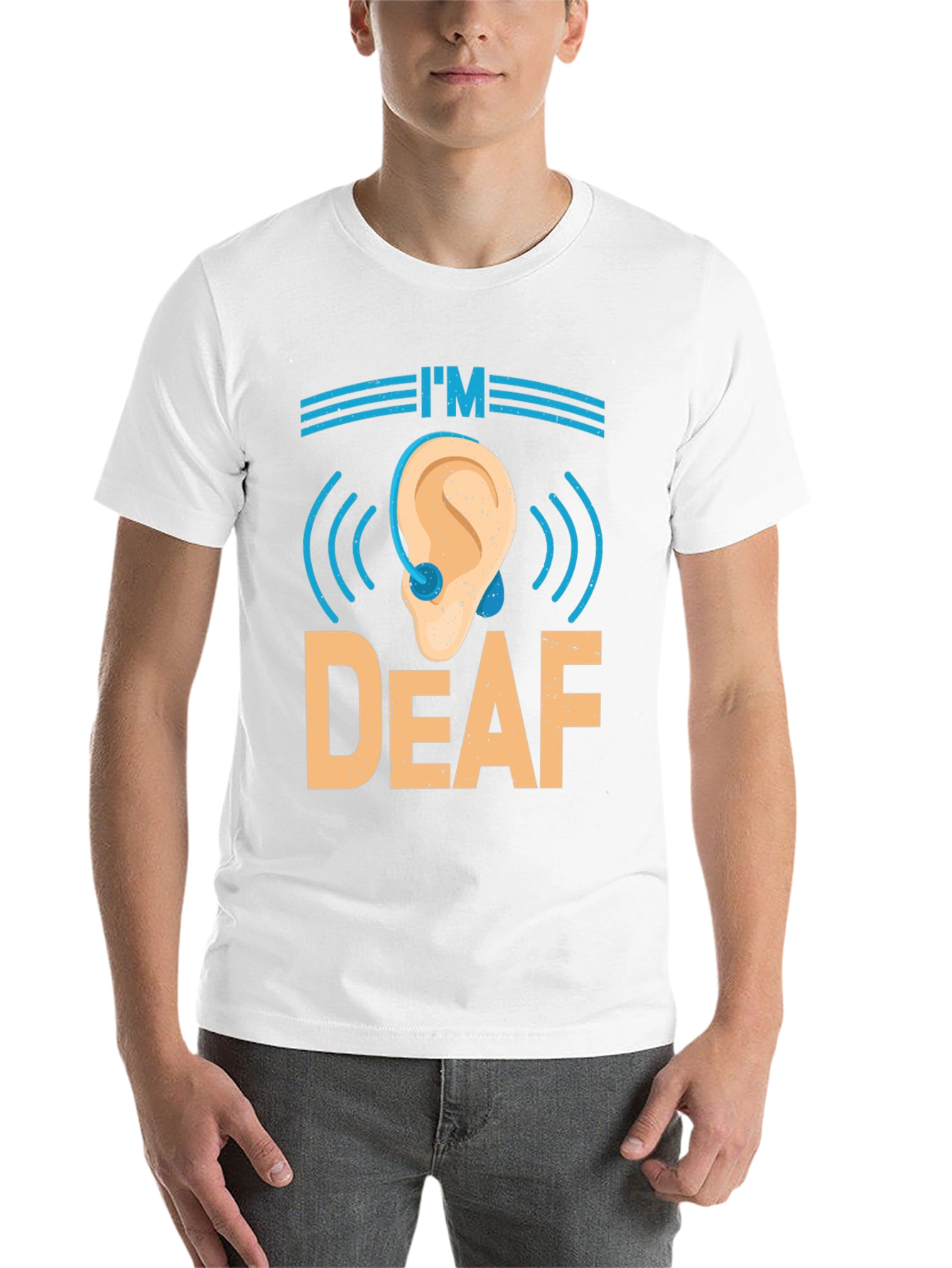 Im Deaf T-Shirt - Awareness & Support