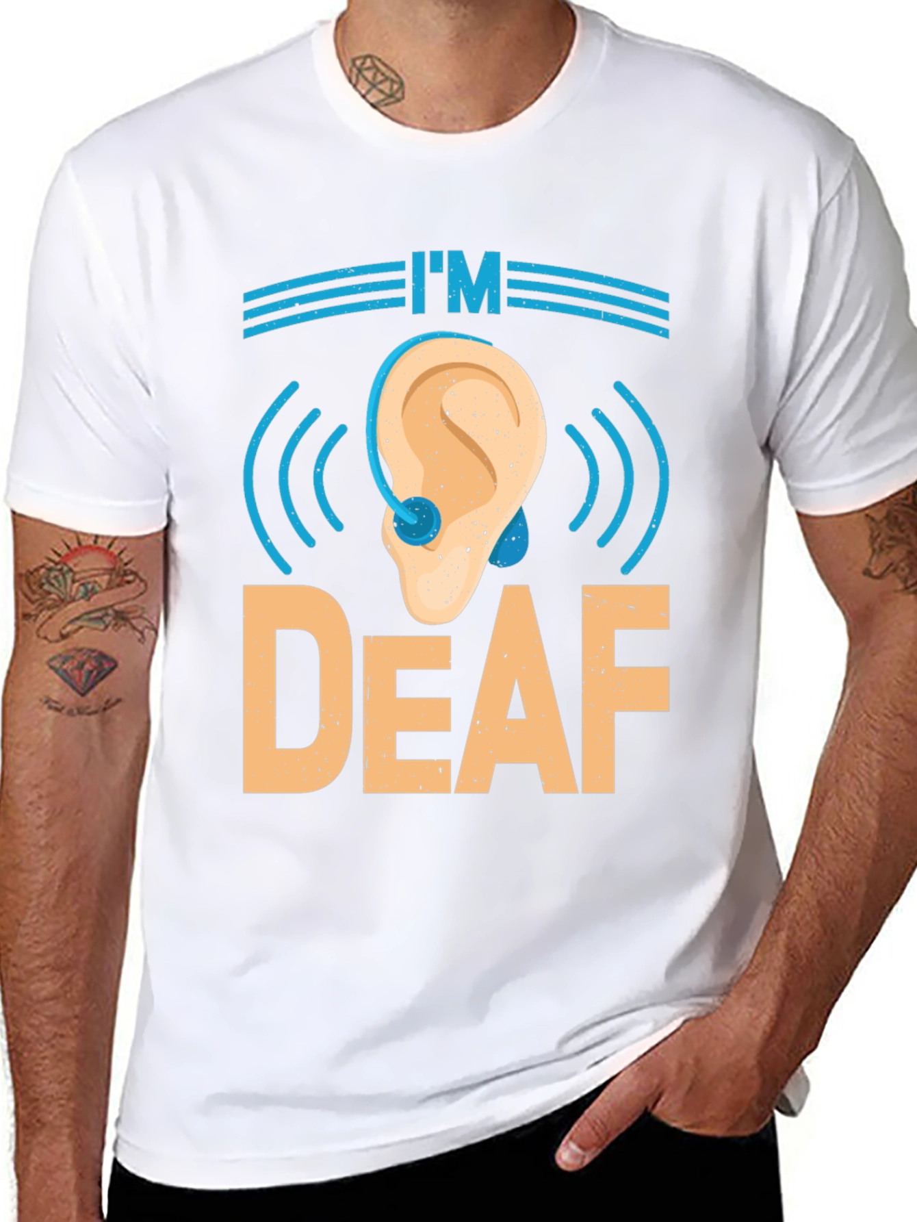 Im Deaf T-Shirt - Awareness & Support