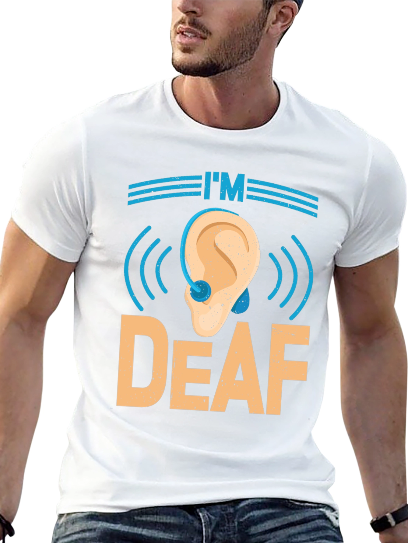Im Deaf T-Shirt - Awareness & Support