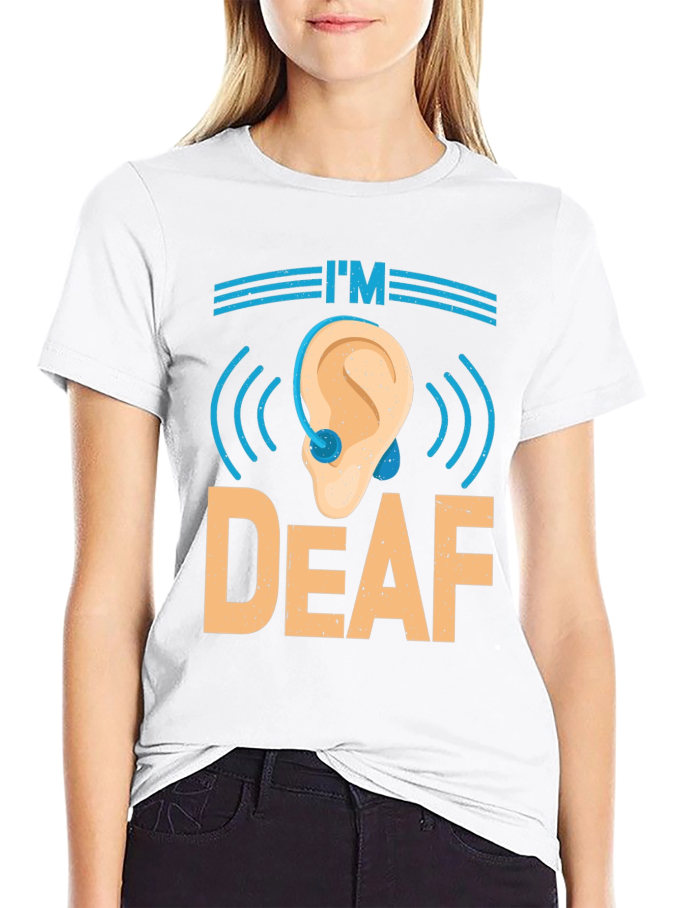 Im Deaf T-Shirt - Awareness & Support