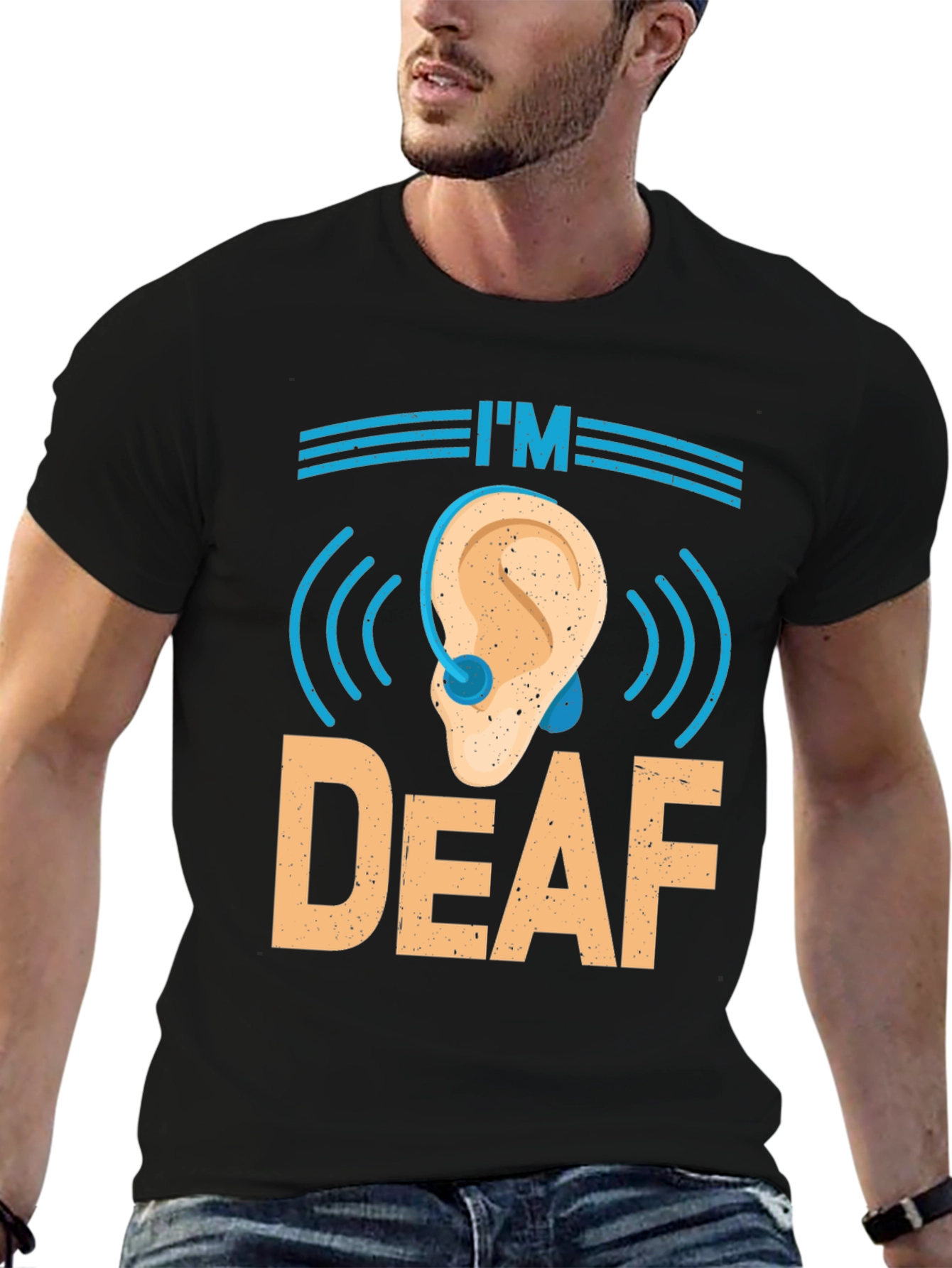 Im Deaf T-Shirt - Awareness & Support
