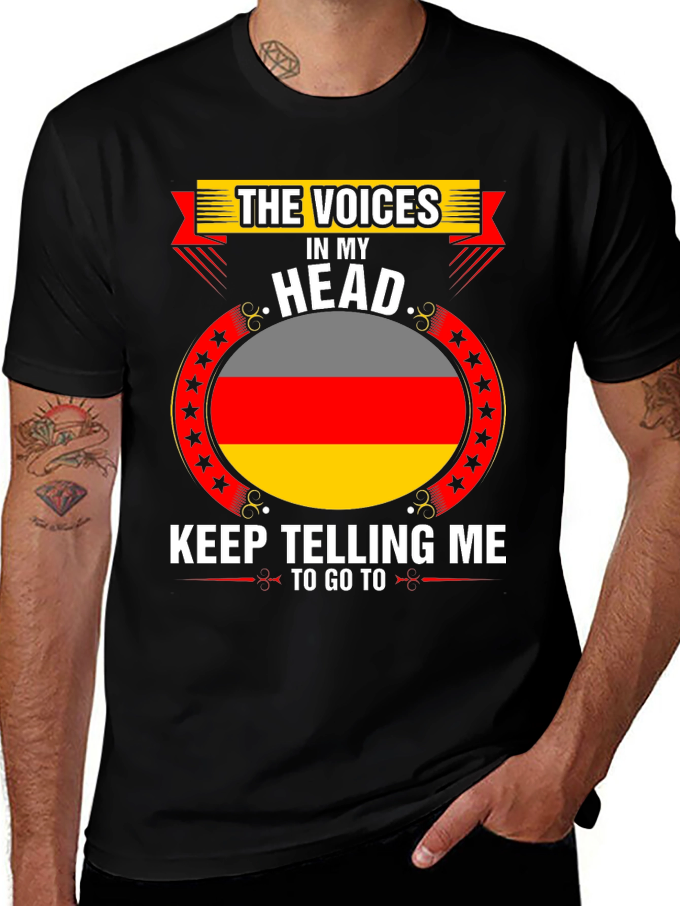 Germany Calling T-Shirt - Voices in My Head