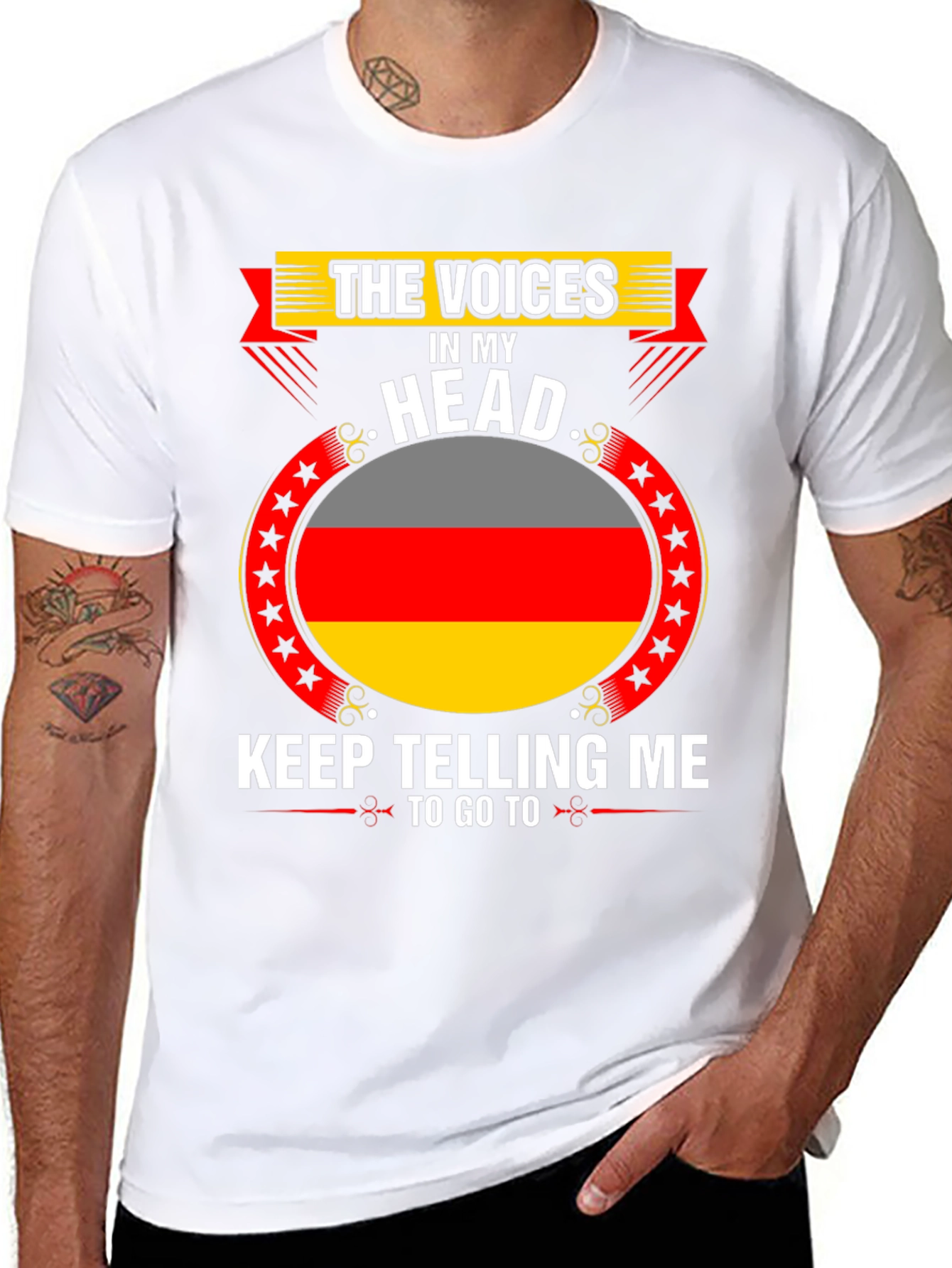 Germany Calling T-Shirt - Voices in My Head