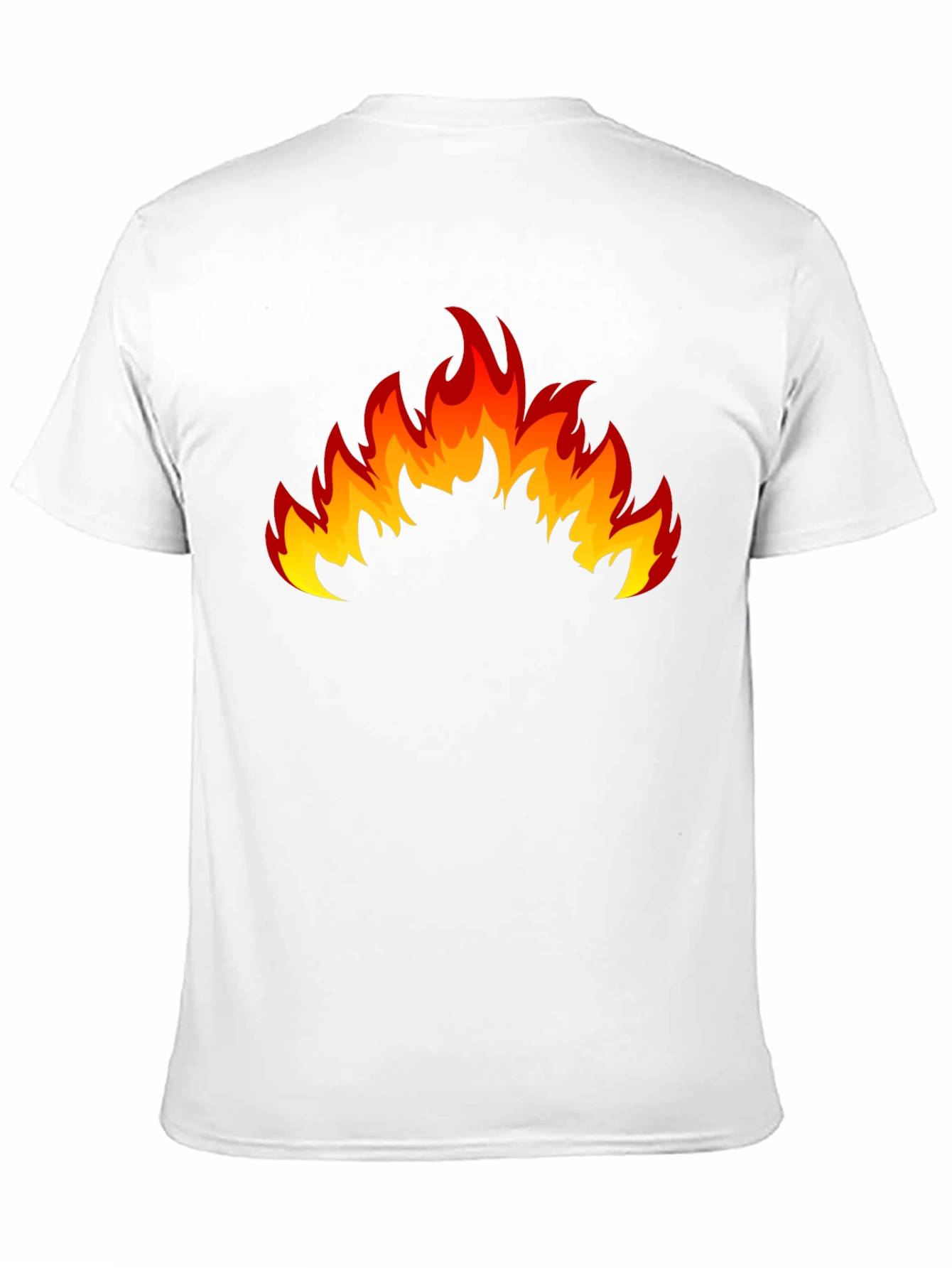 Flaming Hot Black Graphic T-Shirt