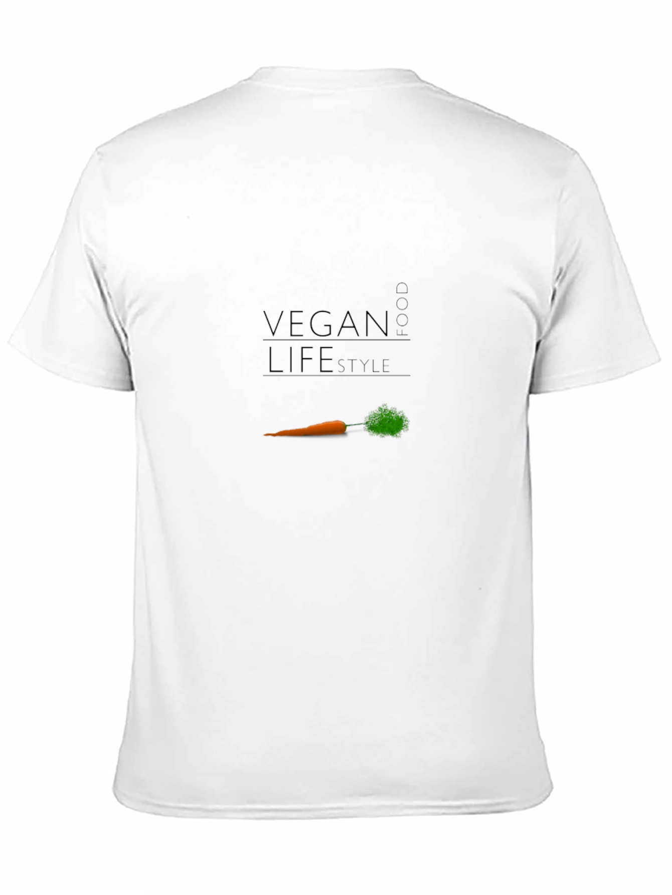 Vegan Lifestyle Carrot T-Shirt