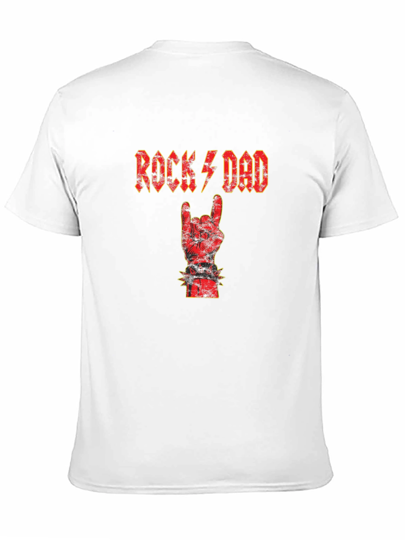 Rock Dad T-Shirt - Black Cotton Graphic Tee