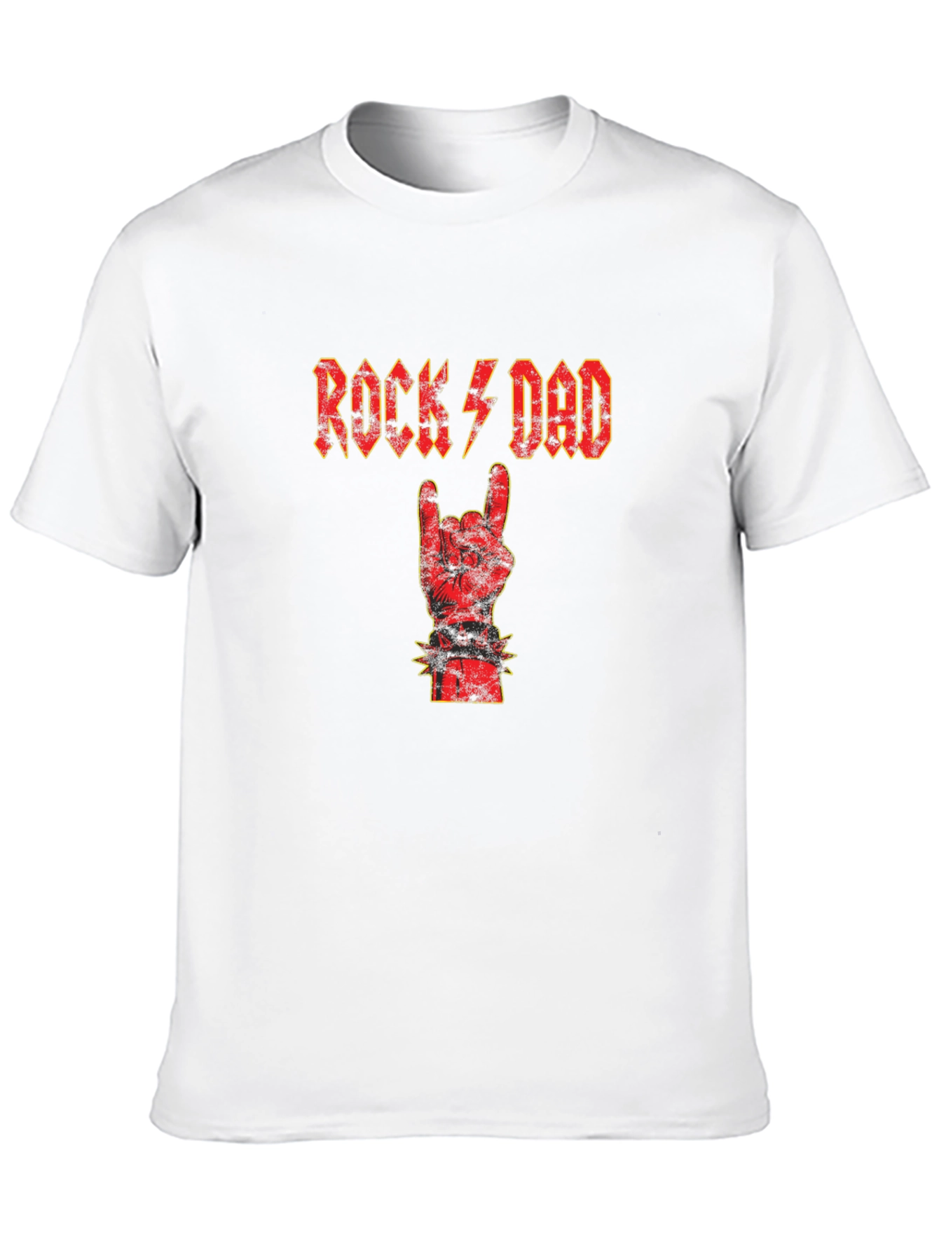 Rock Dad T-Shirt - Black Cotton Graphic Tee