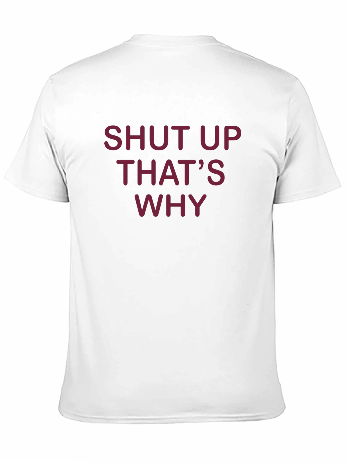 Shut Up Thats Why T-Shirt - Funny Graphic Tee