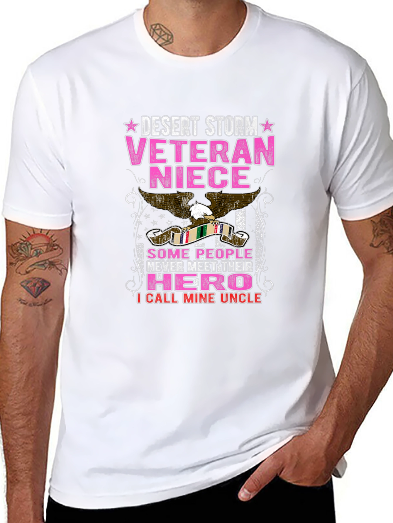 Desert Storm Veteran Niece T-Shirt