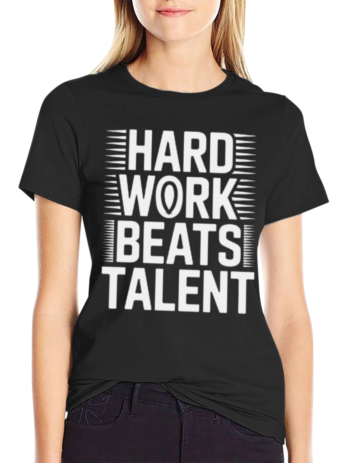 Hard Work Beats Talent Graphic T-Shirt