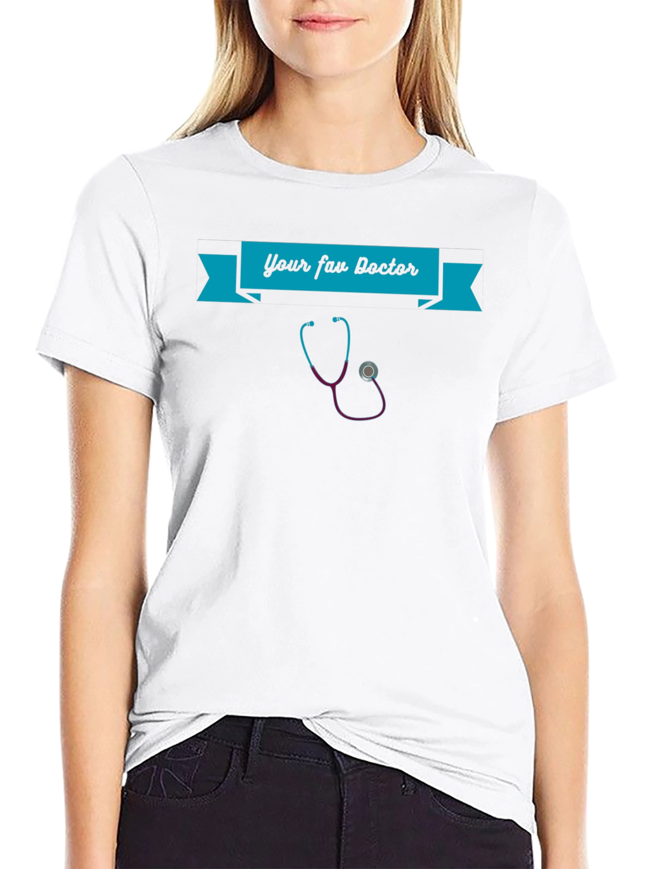 Your Fav Doctor Black T-Shirt