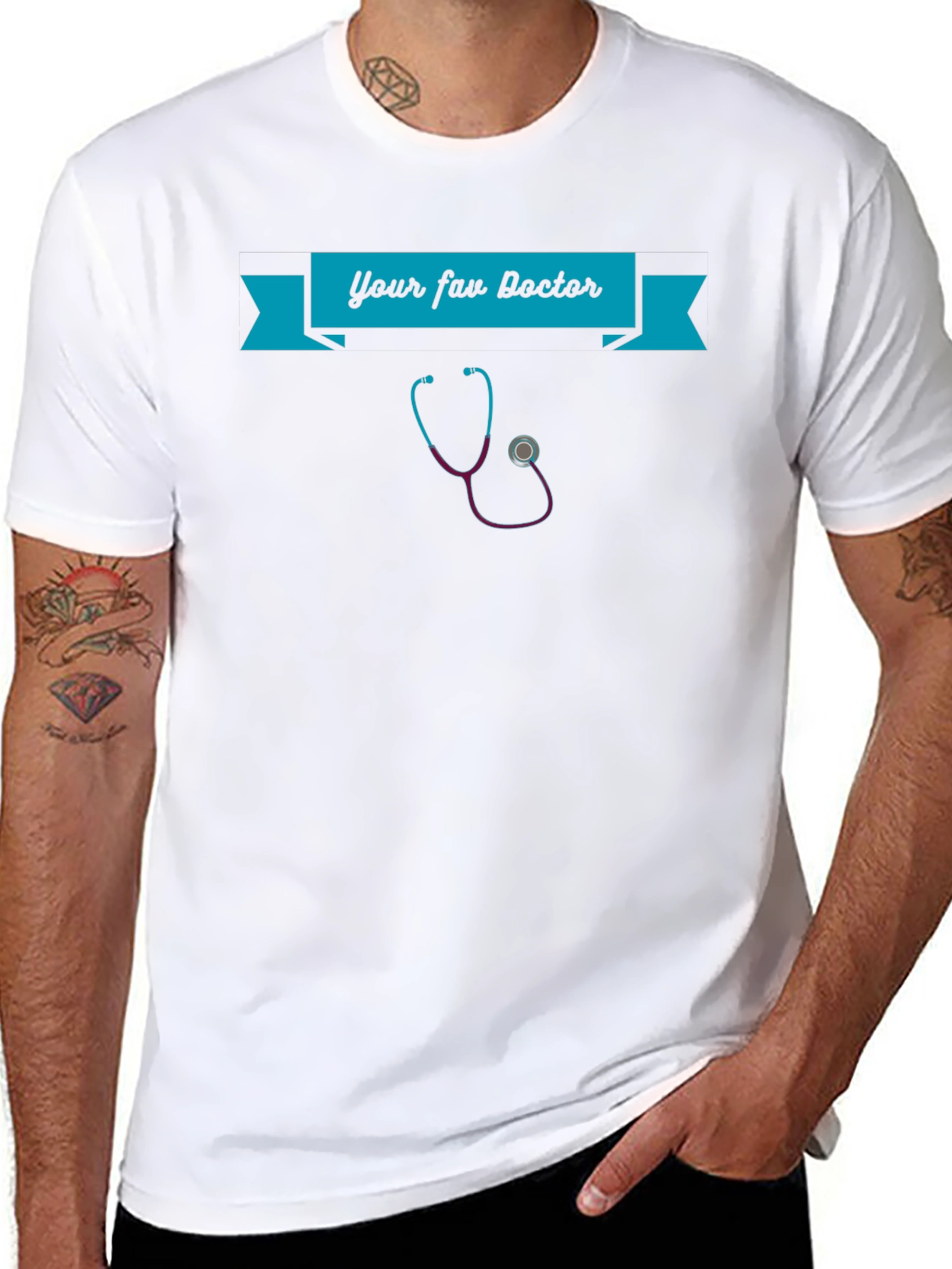 Your Fav Doctor Black T-Shirt