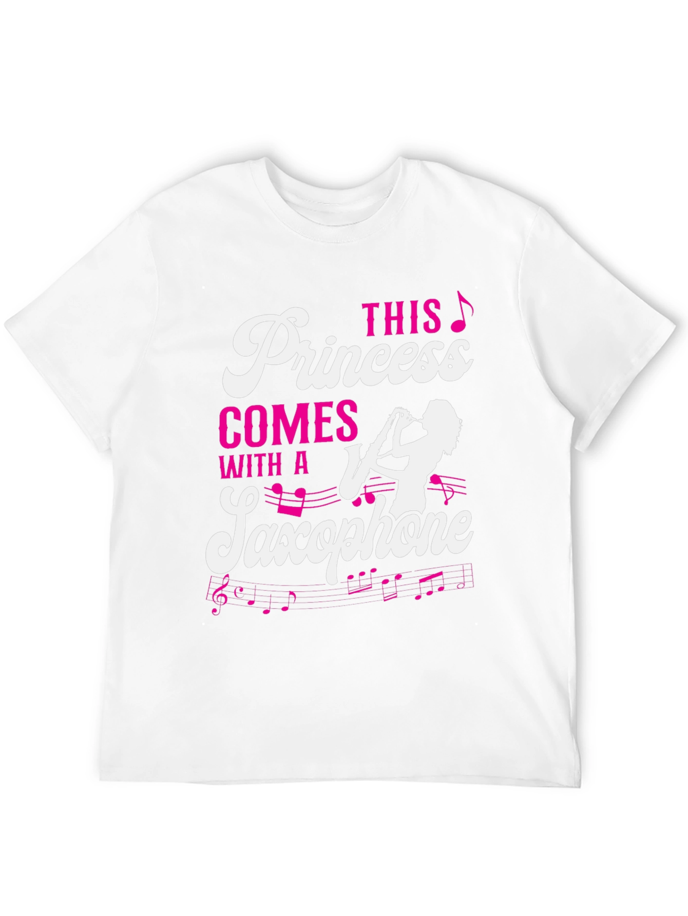 Princess Saxophone T-Shirt - Musician Tee