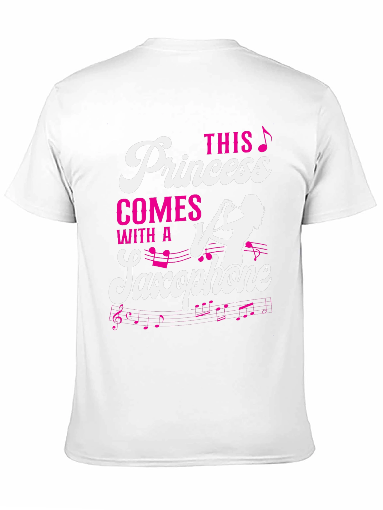 Princess Saxophone T-Shirt - Musician Tee