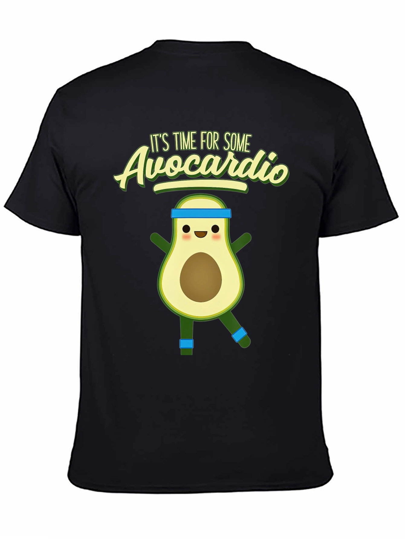 Avocardio T-Shirt - Funny Avocado Workout Tee