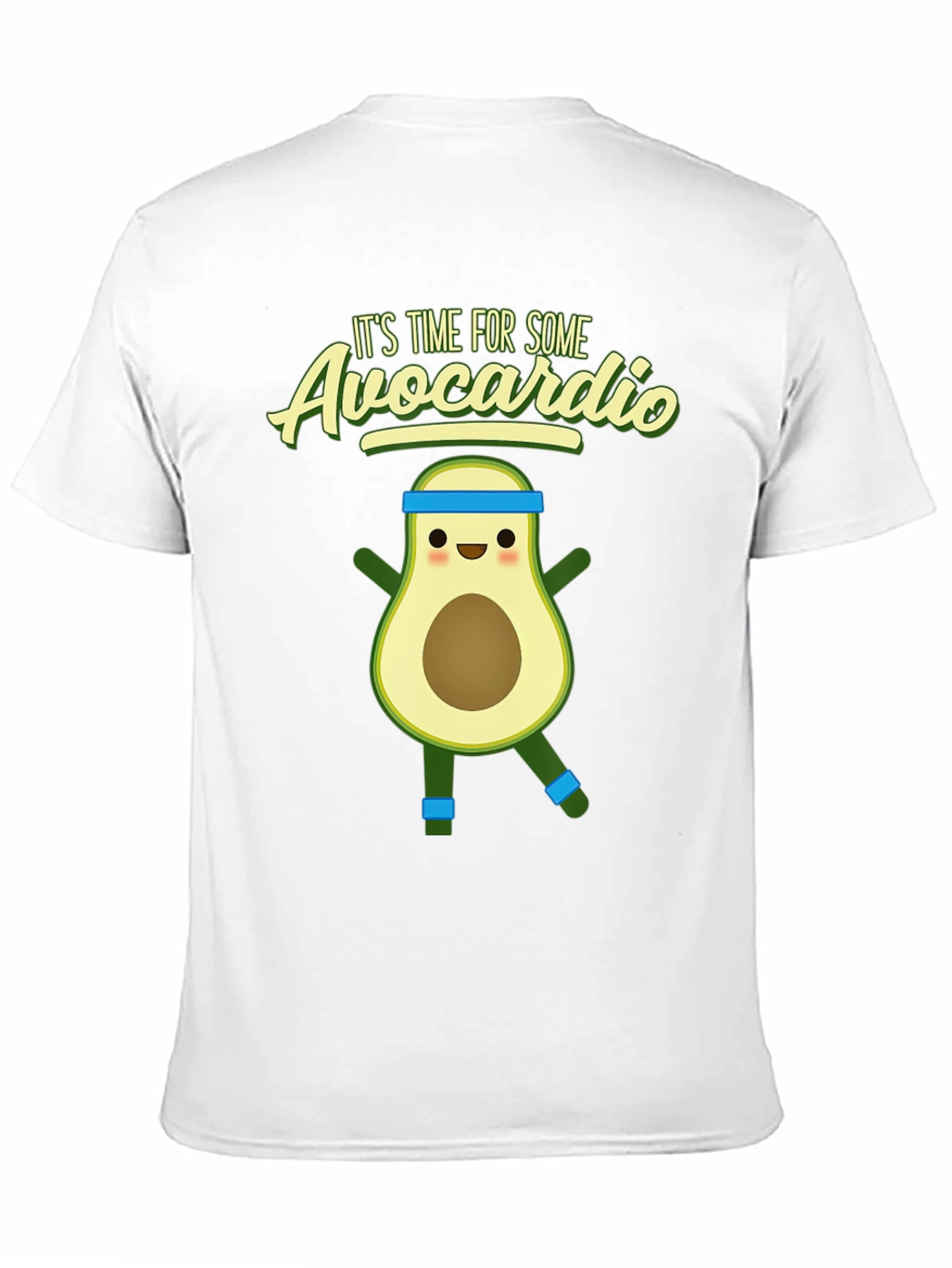 Avocardio T-Shirt - Funny Avocado Workout Tee