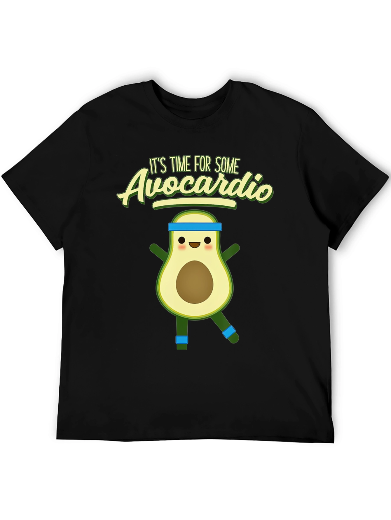 Avocardio T-Shirt - Funny Avocado Workout Tee