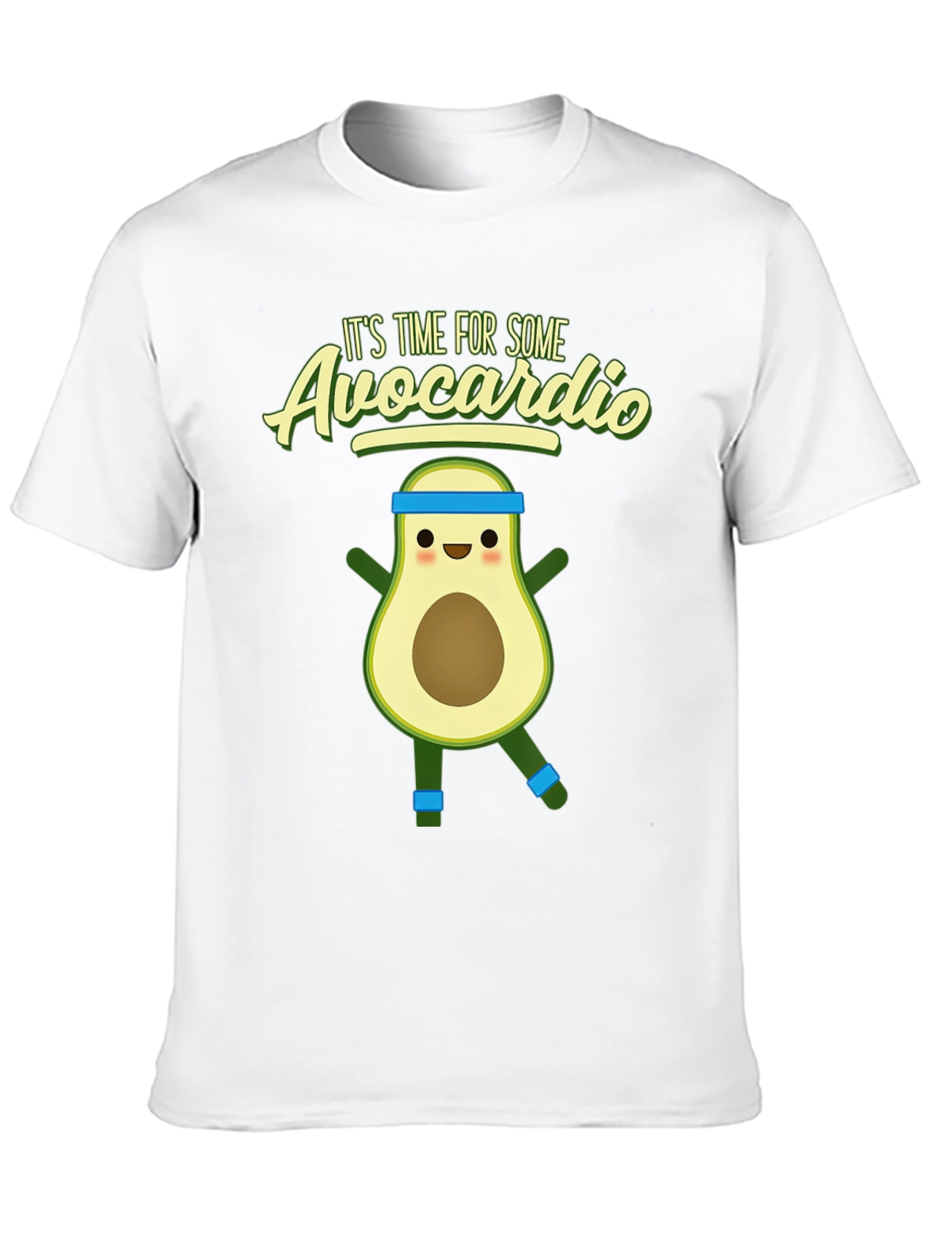 Avocardio T-Shirt - Funny Avocado Workout Tee
