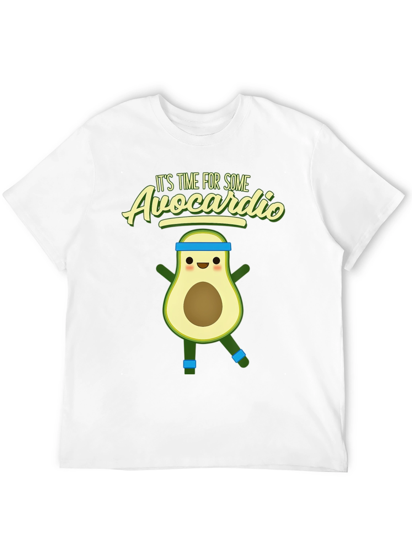 Avocardio T-Shirt - Funny Avocado Workout Tee