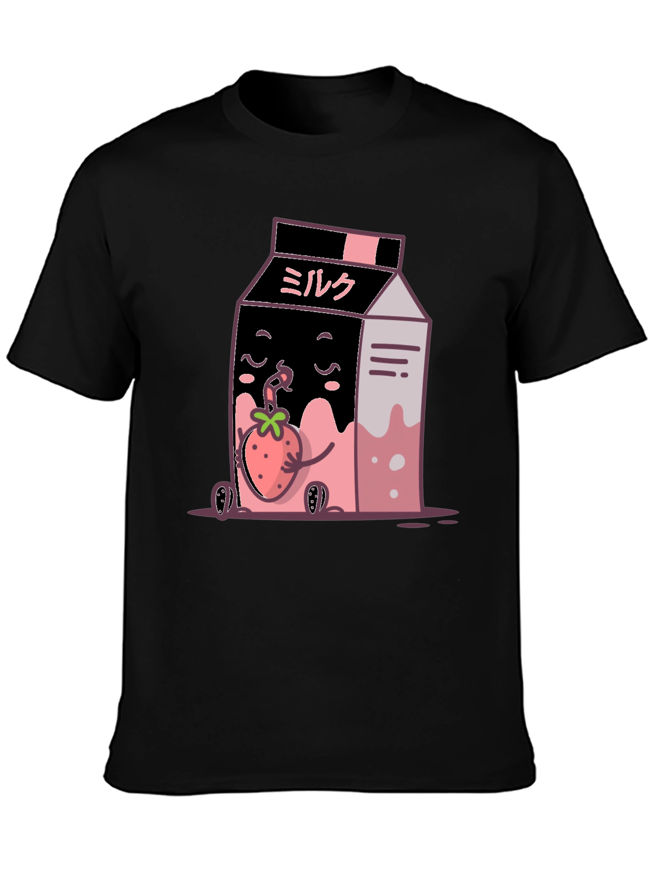 Kawaii Strawberry Milk T-Shirt