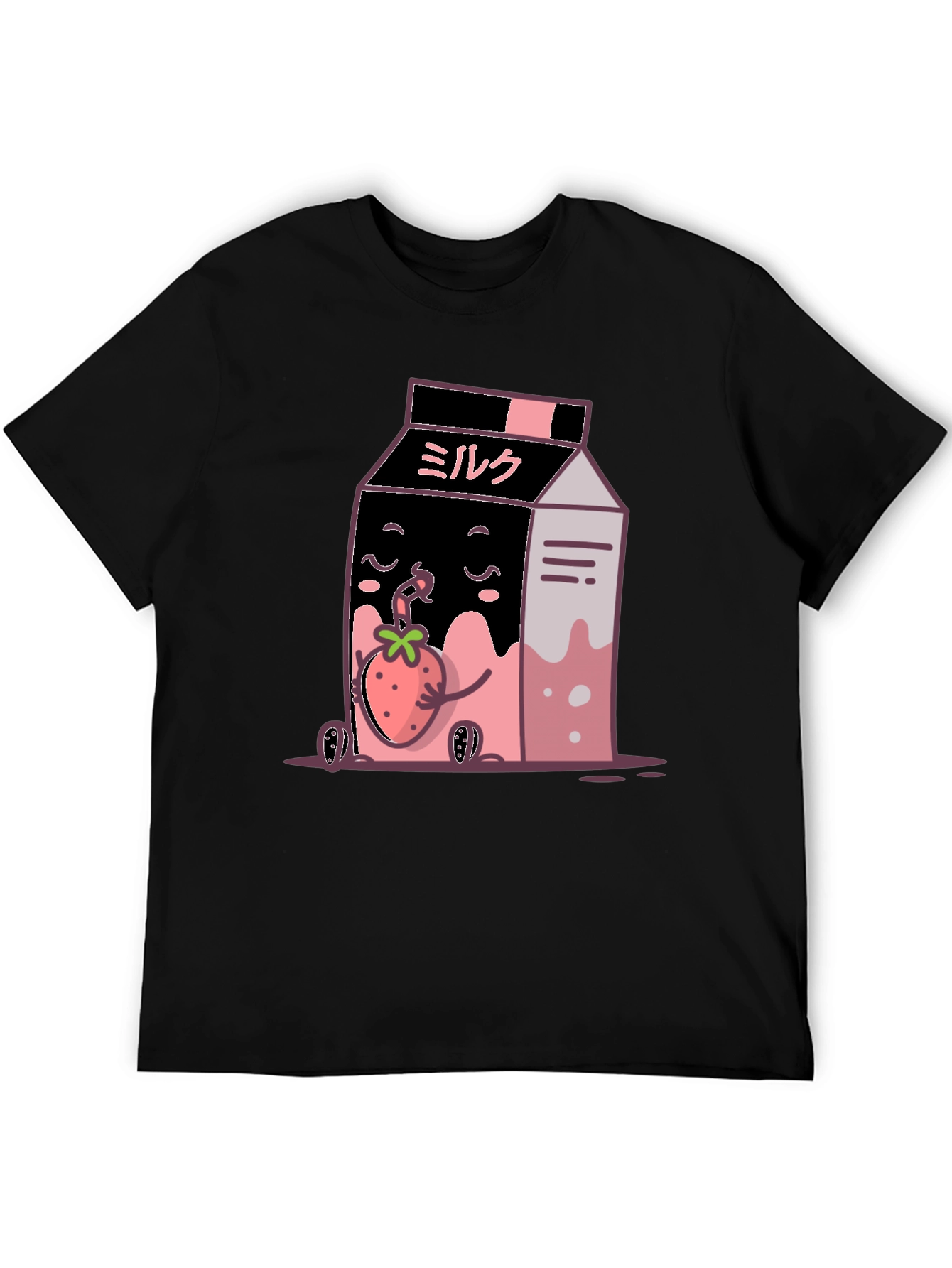 Kawaii Strawberry Milk T-Shirt