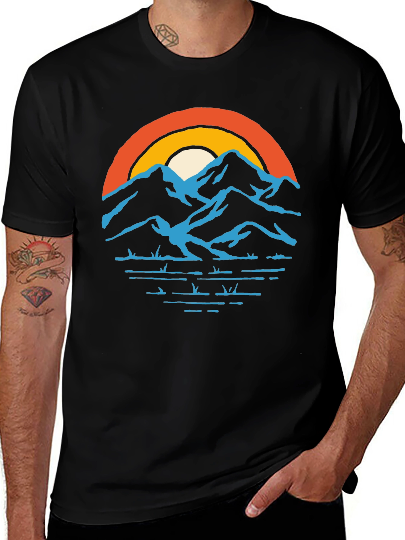 Mountain Range Graphic Tee