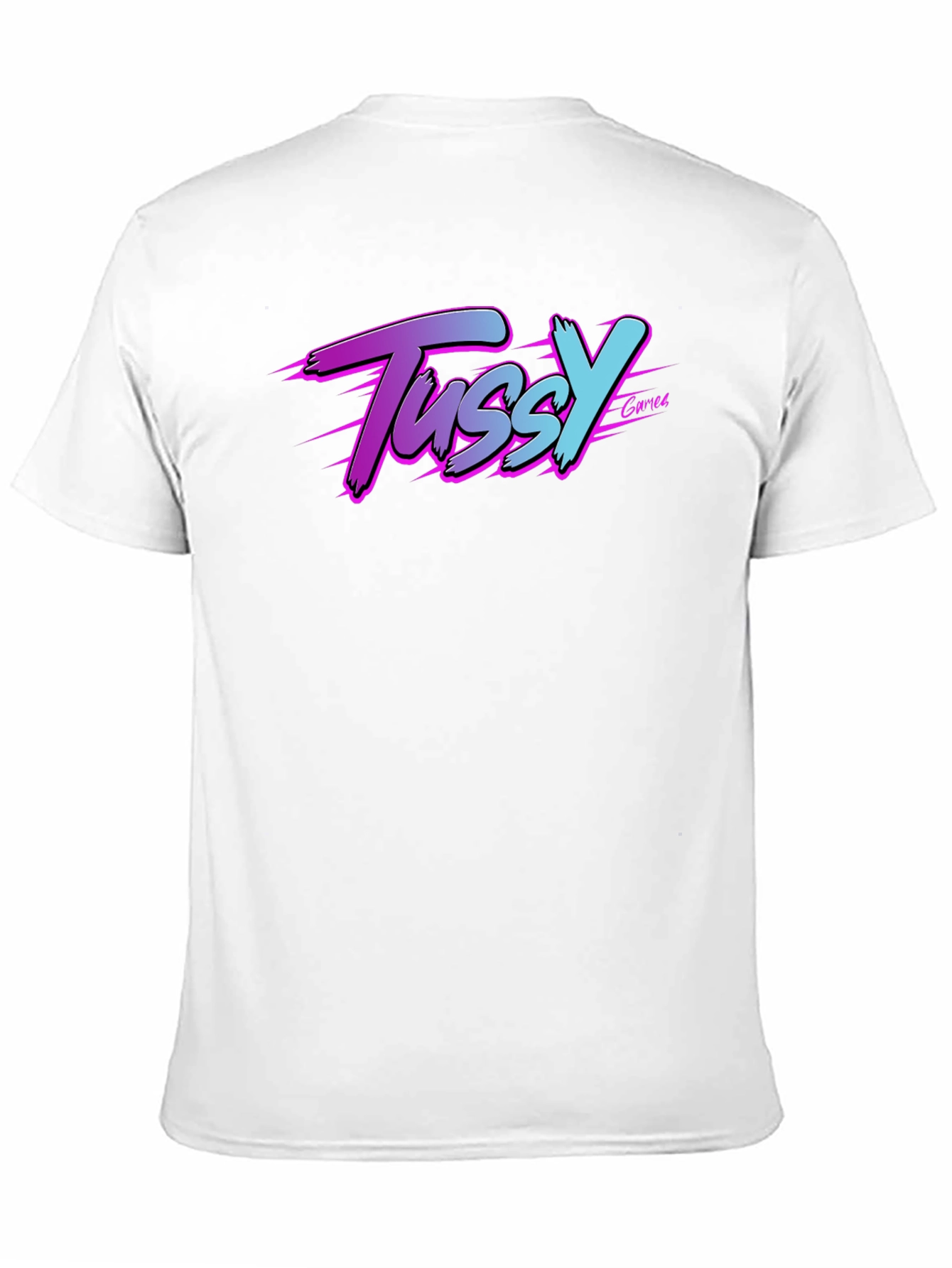 Tussy Gamer Black T-Shirt - Retro Style