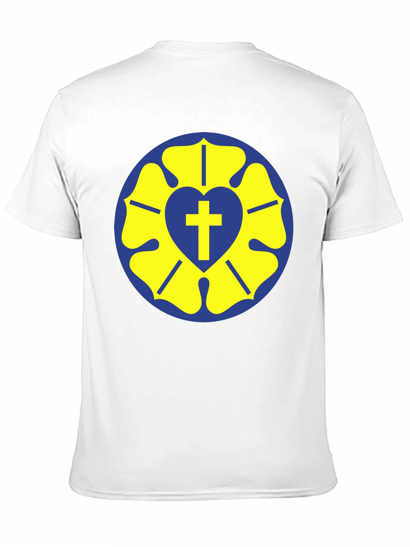 Luther Rose T-Shirt - Classic Religious Design