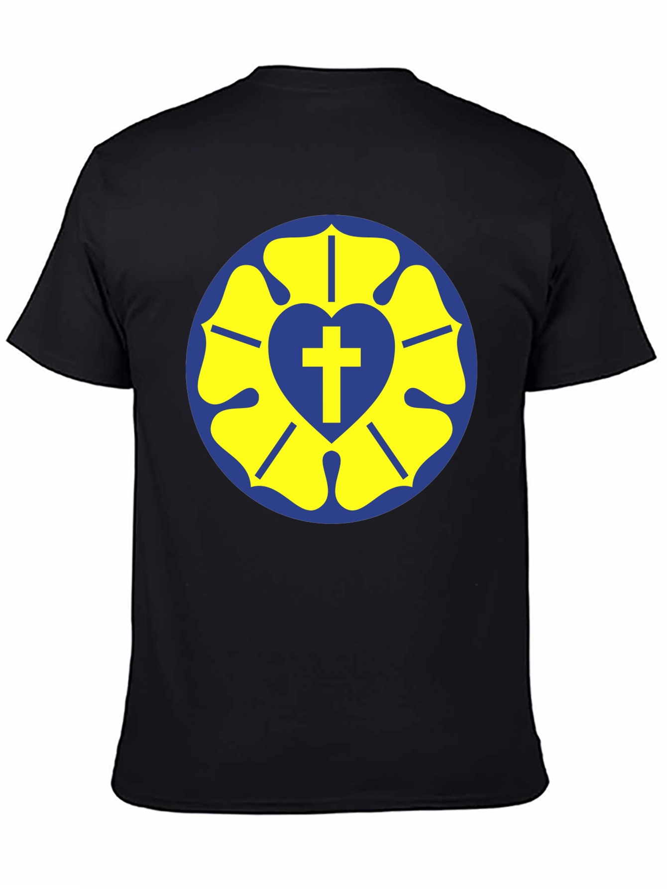 Luther Rose T-Shirt - Classic Religious Design