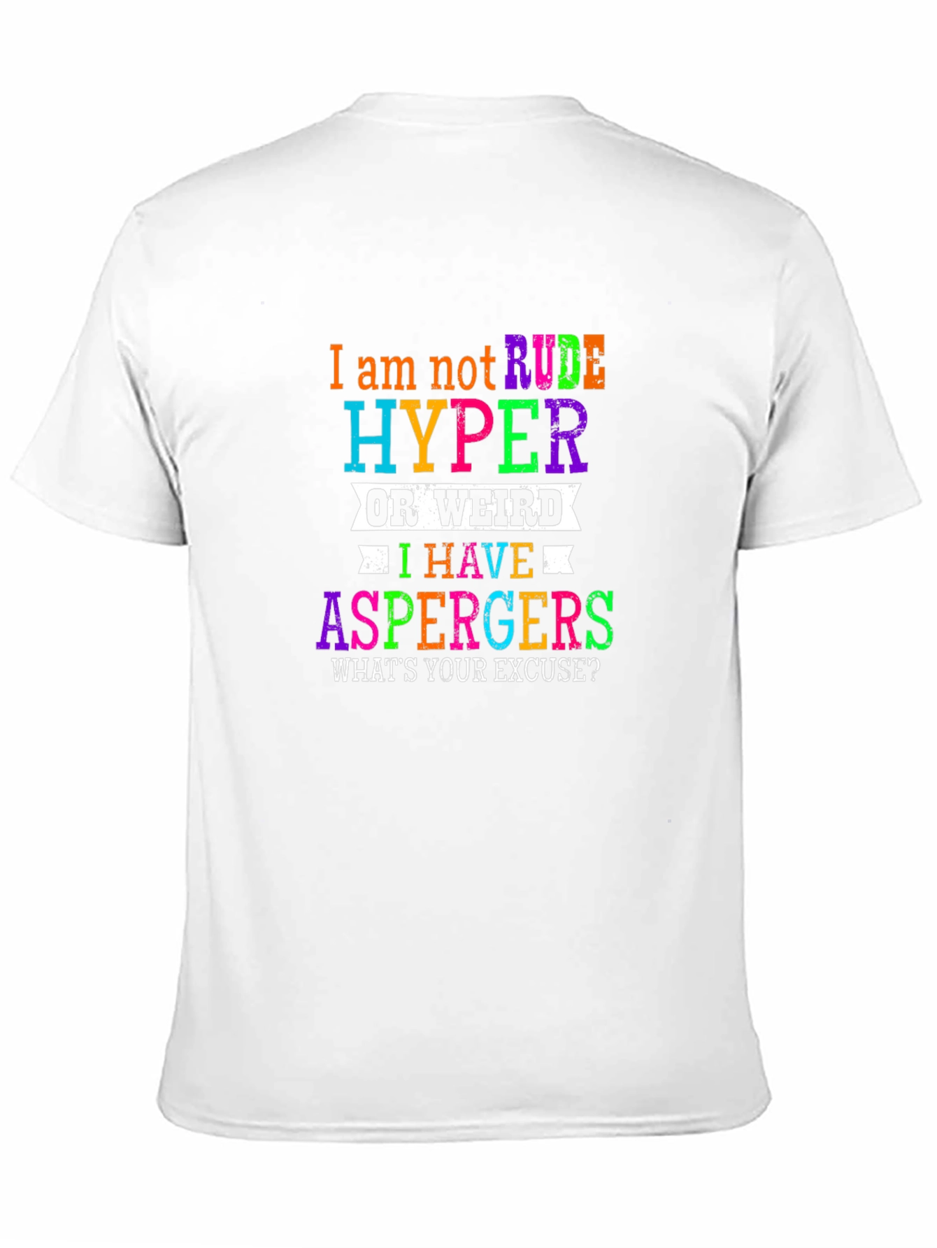 Aspergers Awareness Graphic Tee - Unique & Bold Statement