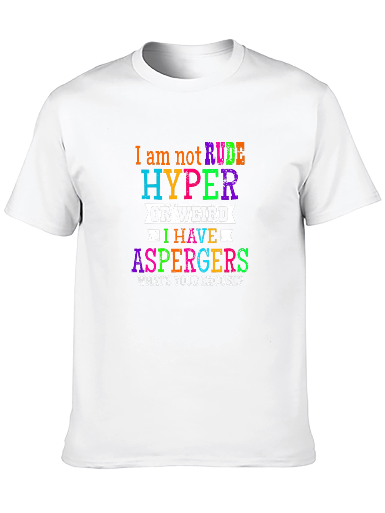 Aspergers Awareness Graphic Tee - Unique & Bold Statement