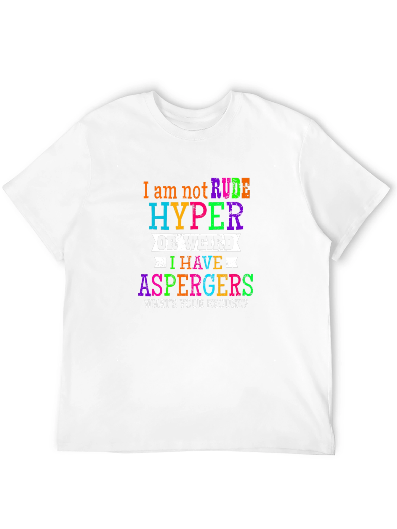 Aspergers Awareness Graphic Tee - Unique & Bold Statement