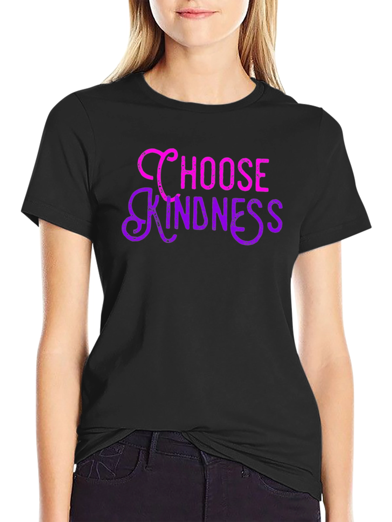 Choose Kindness Graphic Tee - Black