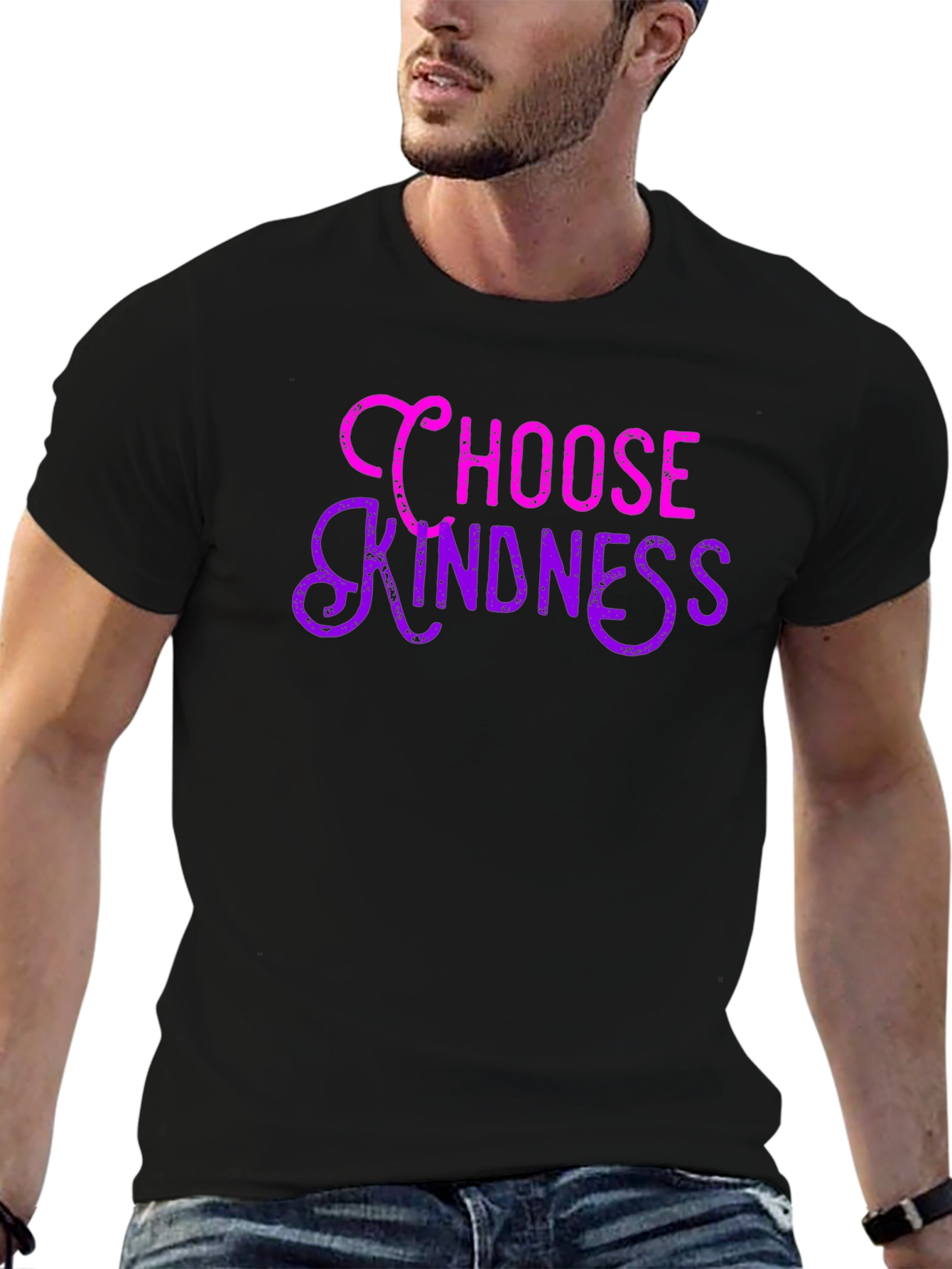 Choose Kindness Graphic Tee - Black