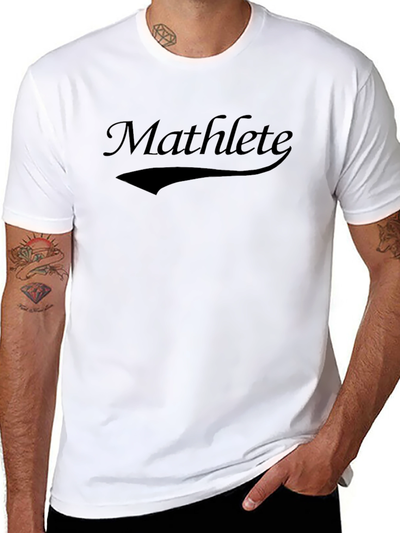 Mathlete Black T-Shirt