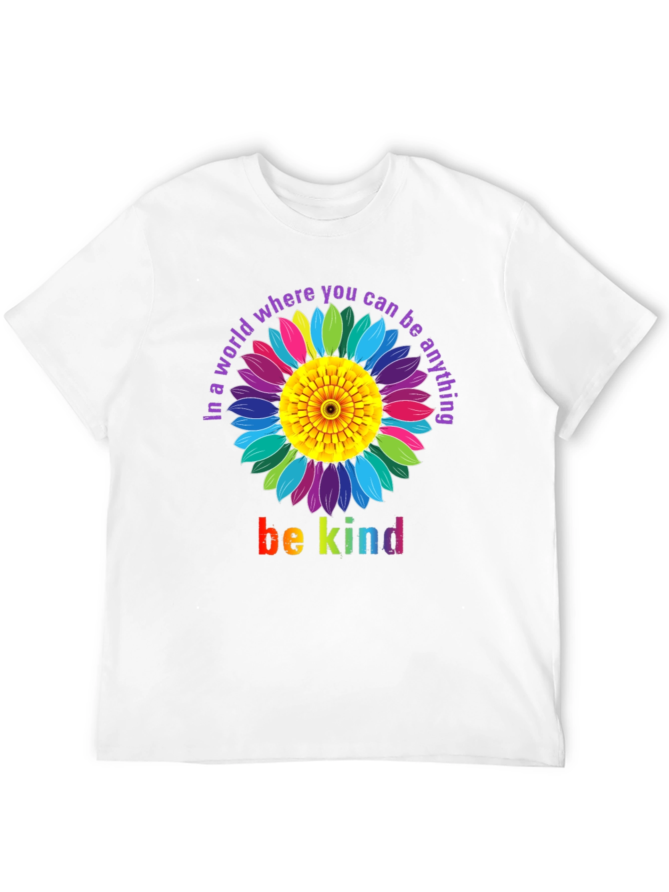 Be Kind Floral Graphic T-Shirt